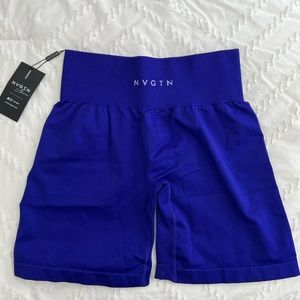 NVGTN solid seamless shorts